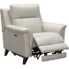 Kester Laurel Cream Leather Power Reclining Living Room Set with Power Headrest and USB Charging