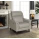 Kester Laurel Cream Leather Power Recliner with Power Headrest and USB Charging