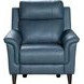 Kester Masen Bluegray Leather Power Reclining Living Room Set with Power Headrest and USB Charging