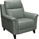 Kester Lorenzo Mint Leather Power Recliner with Power Headrest and USB Charging