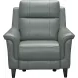 Kester Lorenzo Mint Leather Power Recliner with Power Headrest and USB Charging