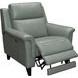 Kester Lorenzo Mint Leather Power Recliner with Power Headrest and USB Charging