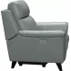 Kester Lorenzo Mint Leather Power Recliner with Power Headrest and USB Charging