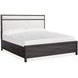 Merrifield Raisin Black and White Upholstered Panel Bedroom Set
