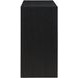 Aubrey Black 2 Door Server