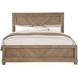 Montana Brown King Low Profile Panel Bed