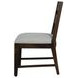 Archeway Gray Upholstered Ladderback Dining Chair Set of 2