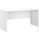 Echo Pure White 60" Bow Front Desk
