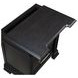 Paterson Black 3 Drawer Nightstand