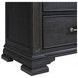 Paterson Black 10 Drawer Dresser
