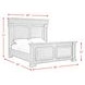 Paterson Black King Panel Court Bed with USB Charging and LED