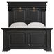Paterson Black Bedroom Set with USB Charging and LED