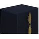 Empire Black 2 Drawer Nightstand
