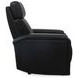 Phoenix Autumn Black Leather Zero Gravity Power Recliner with LED and USB Charging