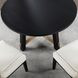 Aubrey Black 54" Round Dining Table