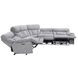Park City Gray 5 Piece Power Reclining Sectional