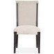 Foxrun Hollow Cream Upholstered Side Chair Set of 2