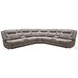 Finn Desert Taupe Performance Fabric 7 Piece Modular Reclining Sectional