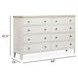 Echo Isles Sea Pearl and Driftwood 8 Drawer Dresser