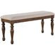 Joanna Brown 44" Upholstered Bench