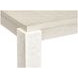Moonwater Misty Cloud 86" Extendable Rectangular Dining Table