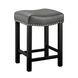 Aspen Black 48" Rectangular Kitchen Island Set of 3