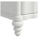 Haven Warm White 3 Drawer Nightstand with USB Charging