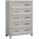 Fiona Mist Gray Upholstered Storage Panel Bedroom Set
