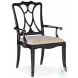 Charleston Brown And Black Extendable Dining Room Set