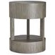 Calder Rustic Grey Chairside Table