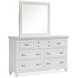 Charleston White Dove Storage Panel Bedroom Set
