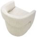 Barrow White Mist Performance Fabric Upholstered Dining Chair