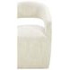 Barrow White Mist Performance Fabric Upholstered Dining Chair