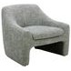Kenzie Slated Moss Upholstered Accent Chair