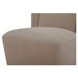 Cormac Warm Sand Performance Fabric Upholstered Dining Chair