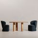 Larson Navy Blue Performance Fabric Upholstered Dining Chair