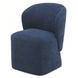 Larson Navy Blue Performance Fabric Upholstered Dining Chair