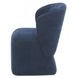 Larson Navy Blue Performance Fabric Upholstered Dining Chair
