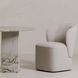 Larson Heather Gray Performance Fabric Upholstered Dining Chair