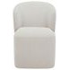 Larson Heather Gray Performance Fabric Upholstered Dining Chair