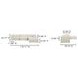 Lowtide Warm White 4 Piece Modular Lounge Sectional with Pillows