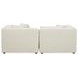 Lowtide Warm White Modular Nook Sectional with Pillows