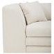 Lowtide Warm White 5 Piece Modular Dream Sectional with Pillows