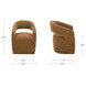 Barrow Amber Glow Performance Fabric Upholstered Dining Chair