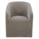 Sandy Beige Performance Fabric Upholstered Dining Chair