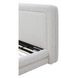 Tory Pebble King Upholstered Platform Bed