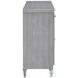 Norellan Light Gray 3 Door Credenza
