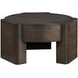 Salina Espresso Round Coffee Table