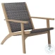 Radius Gray Performance Fabric Outdoor Patio Arm Chair Set Of 2