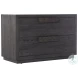Keali Ebonized Pine Nightstand